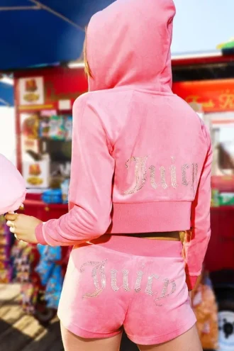 Scottie Big Bling Velour Hoodie