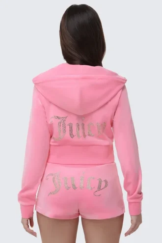 Scottie Big Bling Velour Hoodie