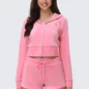 Scottie Big Bling Velour Hoodie Scottie Big Bling Velour Hoodie