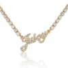 Script Logo Chain Necklace