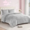 Shaggy Faux Fur Comforter Set