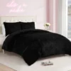 Shaggy Faux Fur Comforter Set