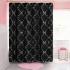 Shower Curtain and Hooks Set Shower Curtain and Hooks Set