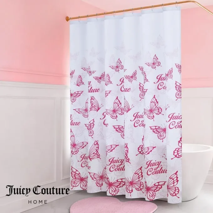 Shower Curtain and Hooks Set Shower Curtain and Hooks Set