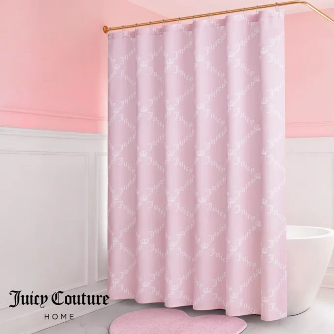 Shower Curtain and Hooks Set Shower Curtain and Hooks Set