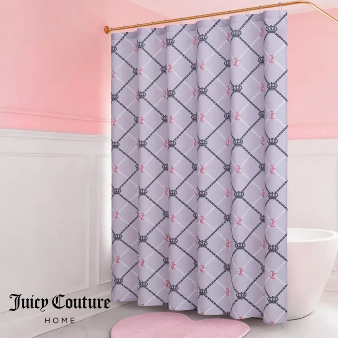 Shower Curtain and Hooks Set Shower Curtain and Hooks Set