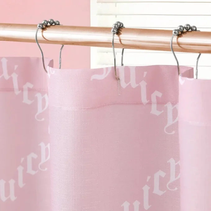 Shower Curtain and Hooks Set Shower Curtain and Hooks Set