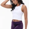 Small Bling High Neck Seamless Crop Tank Small Bling High Neck Seamless Crop Tank