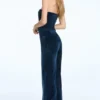 Smocked Velour Jumpsuit Smocked Velour Jumpsuit