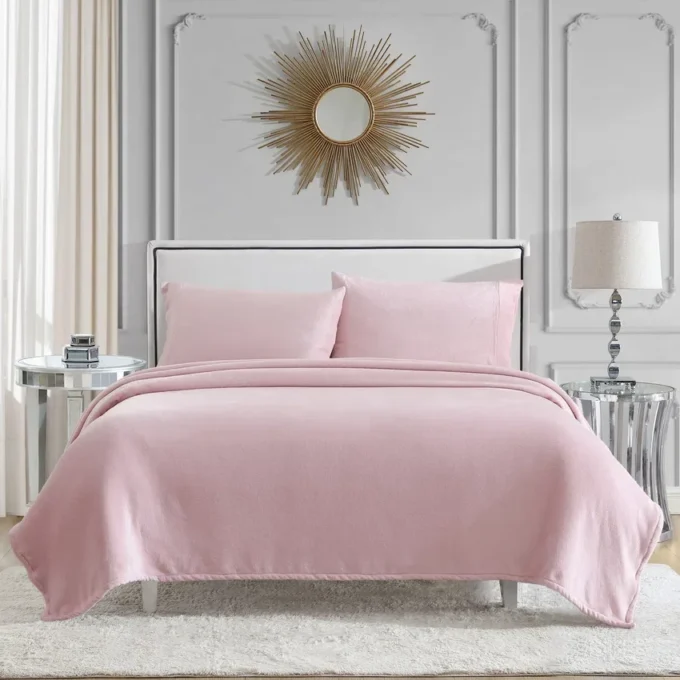 Solid Plush Sheet Set Solid Plush Sheet Set