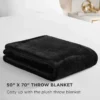 Solid Plush Throw Blanket Solid Plush Throw Blanket