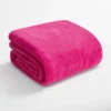 Solid Rabbit Mink Faux Fur Throw Blanket Solid Rabbit Mink Faux Fur Throw Blanket