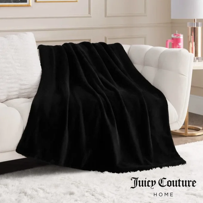 Solid Rabbit Mink Faux Fur Throw Blanket Solid Rabbit Mink Faux Fur Throw Blanket