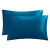 Solid Satin Pillow Case Set Solid Satin Pillow Case Set