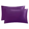 Solid Satin Pillow Case Set Solid Satin Pillow Case Set