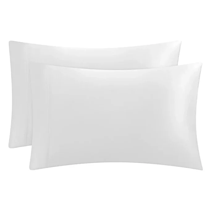 Solid Satin Pillow Case Set Solid Satin Pillow Case Set