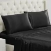 Solid Satin Pillow Case Set Solid Satin Pillow Case Set