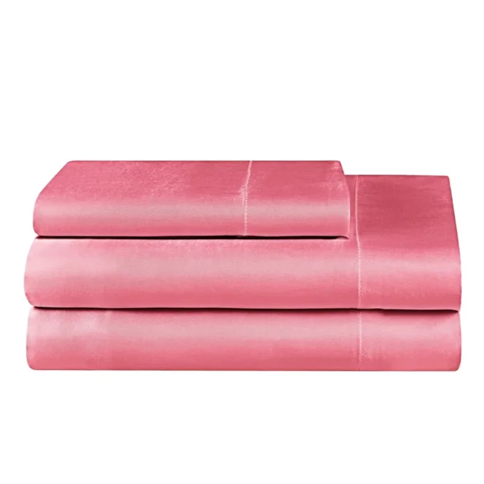 Solid Satin Sheet Set Solid Satin Sheet Set