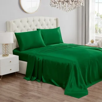 Solid Satin Sheet Set Solid Satin Sheet Set