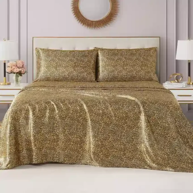 Solid Satin Sheet Set Solid Satin Sheet Set