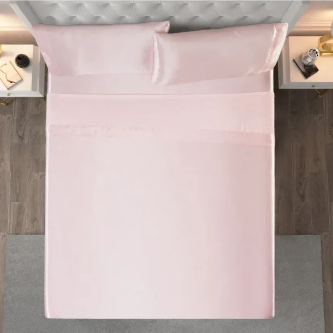 Solid Satin Sheet Set Solid Satin Sheet Set