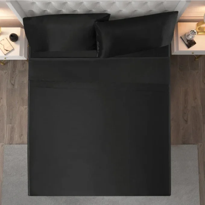 Solid Satin Sheet Set Solid Satin Sheet Set