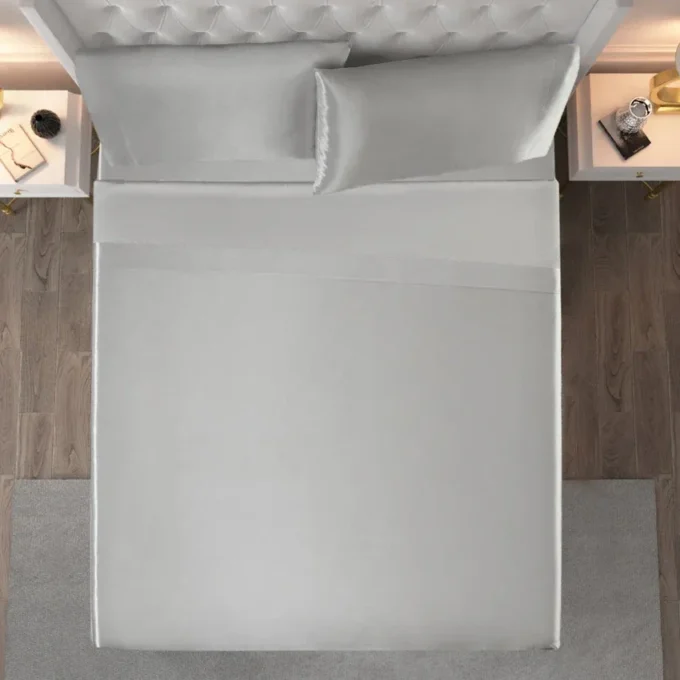 Solid Satin Sheet Set Solid Satin Sheet Set