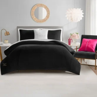 Solid Velour Comforter Set Solid Velour Comforter Set