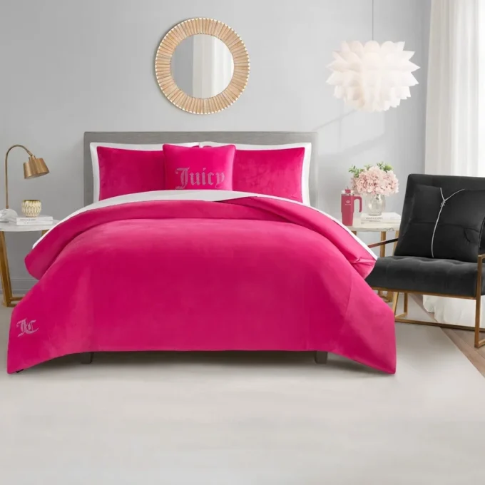 Solid Velour Comforter Set Solid Velour Comforter Set