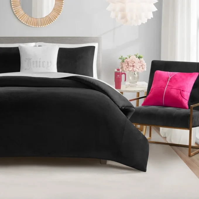 Solid Velour Comforter Set Solid Velour Comforter Set