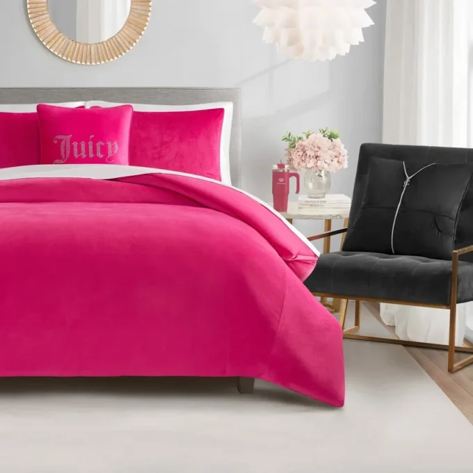 Solid Velour Comforter Set Solid Velour Comforter Set