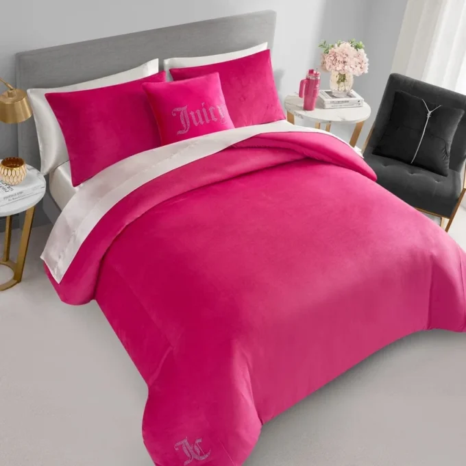 Solid Velour Comforter Set Solid Velour Comforter Set