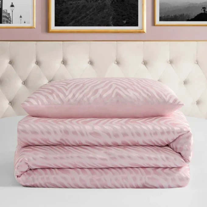Sparkle Zebra Jacquard Comforter Set Sparkle Zebra Jacquard Comforter Set