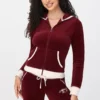 Sweetheart Cotton Velour Hoodie Sweetheart Cotton Velour Hoodie