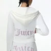 Technicolor Customizable Big Bling Velour Hoodie Technicolor Customizable Big Bling Velour Hoodie