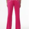 Technicolor Customizable Big Bling Velour Track Pants Technicolor Customizable Big Bling Velour Track Pants