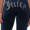 Technicolor Customizable Big Bling Velour Track Pants