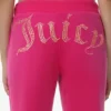 Technicolor Customizable Big Bling Velour Track Pants Technicolor Customizable Big Bling Velour Track Pants