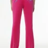 Technicolor Customizable Big Bling Velour Track Pants Technicolor Customizable Big Bling Velour Track Pants