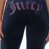 Technicolor Customizable Big Bling Velour Track Pants