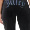 Technicolor Customizable Big Bling Velour Track Pants Technicolor Customizable Big Bling Velour Track Pants
