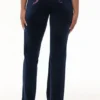 Technicolor Customizable Big Bling Velour Track Pants