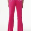 Technicolor Customizable Big Bling Velour Track Pants Technicolor Customizable Big Bling Velour Track Pants