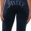 Technicolor Customizable Big Bling Velour Track Pants