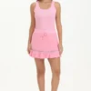 Towel Terry Mini Skirt with Lace Trim Towel Terry Mini Skirt with Lace Trim