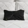 Velvet Bow Decorative Pillow Velvet Bow Decorative Pillow