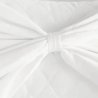 Velvet Bow Decorative Pillow