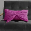 Velvet Bow Decorative Pillow Velvet Bow Decorative Pillow