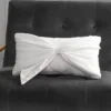 Velvet Bow Decorative Pillow Velvet Bow Decorative Pillow