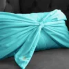 Velvet Bow Decorative Pillow Velvet Bow Decorative Pillow